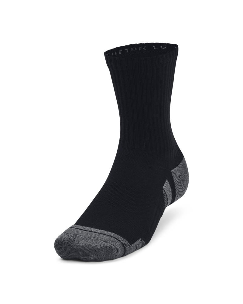 Unisex UA Performance Cotton 3-Pack Mid-Crew Socks 