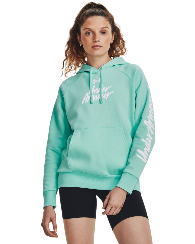 UA RIVAL FLEECE GRAPHIC HDY 