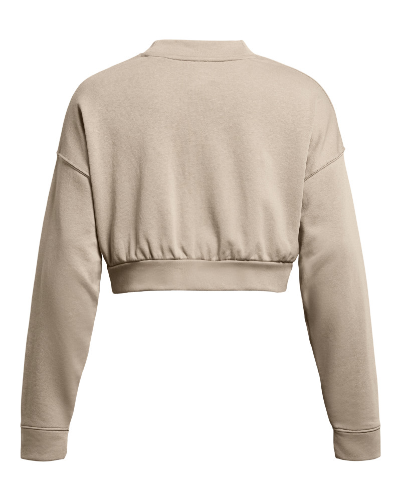 Women's UA Rival Terry Oversized Crop Crew 