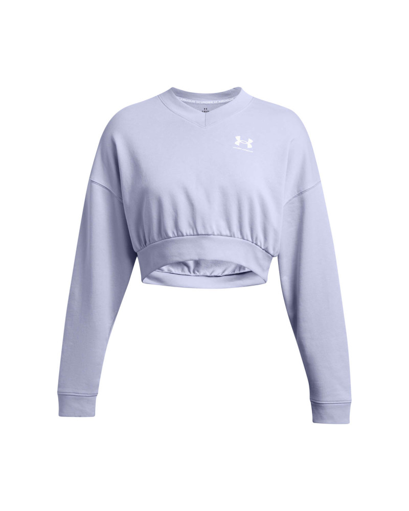 Women's UA Rival Terry Oversized Crop Crew 