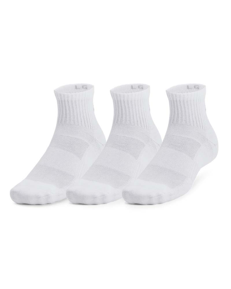 UNISEX UA TC 3PK QTR 