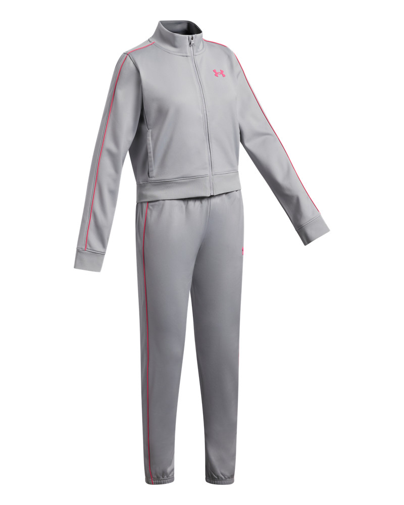 Girls' UA Icon Knit Crop Tracksuit 