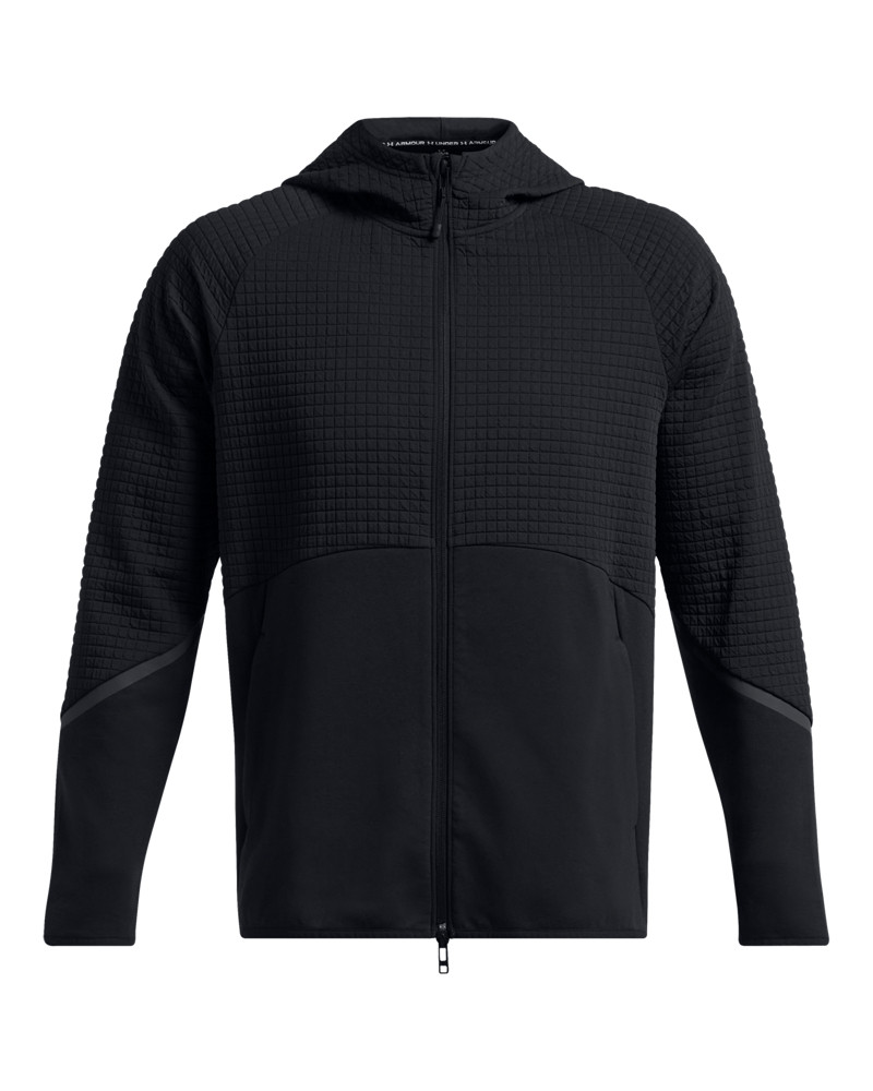 Men's UA Unstoppable Fleece Grid Full-Zip 