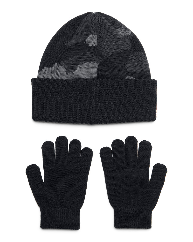 Boys' UA Beanie/Glove Combo 