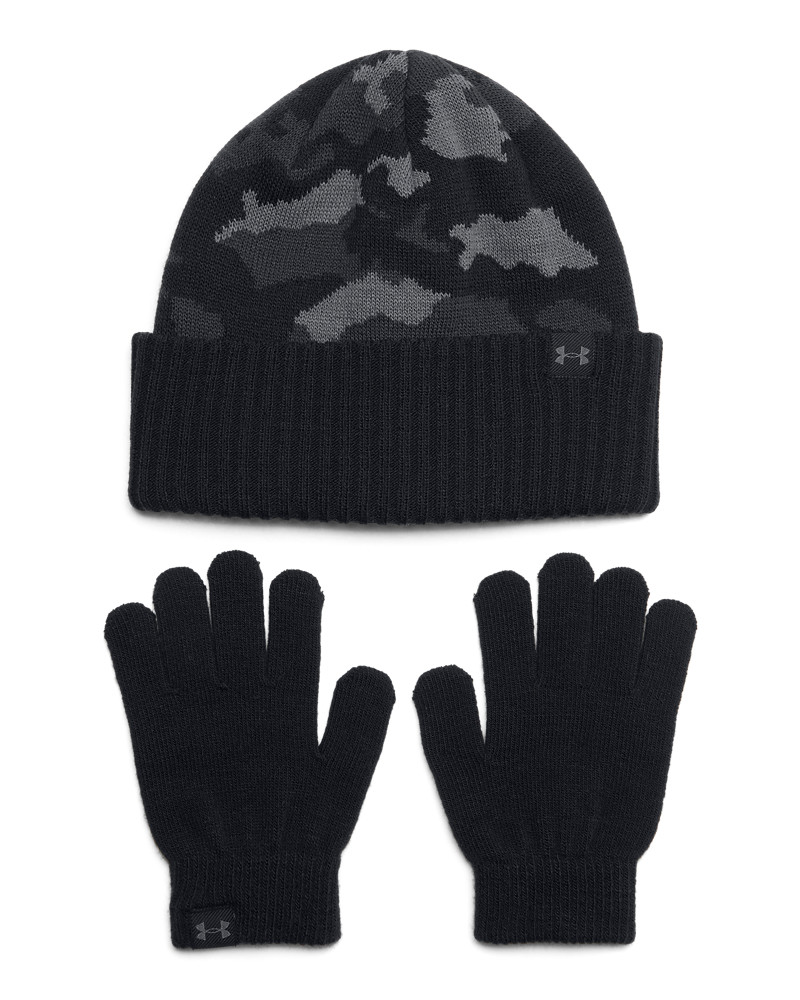 Boys' UA Beanie/Glove Combo 