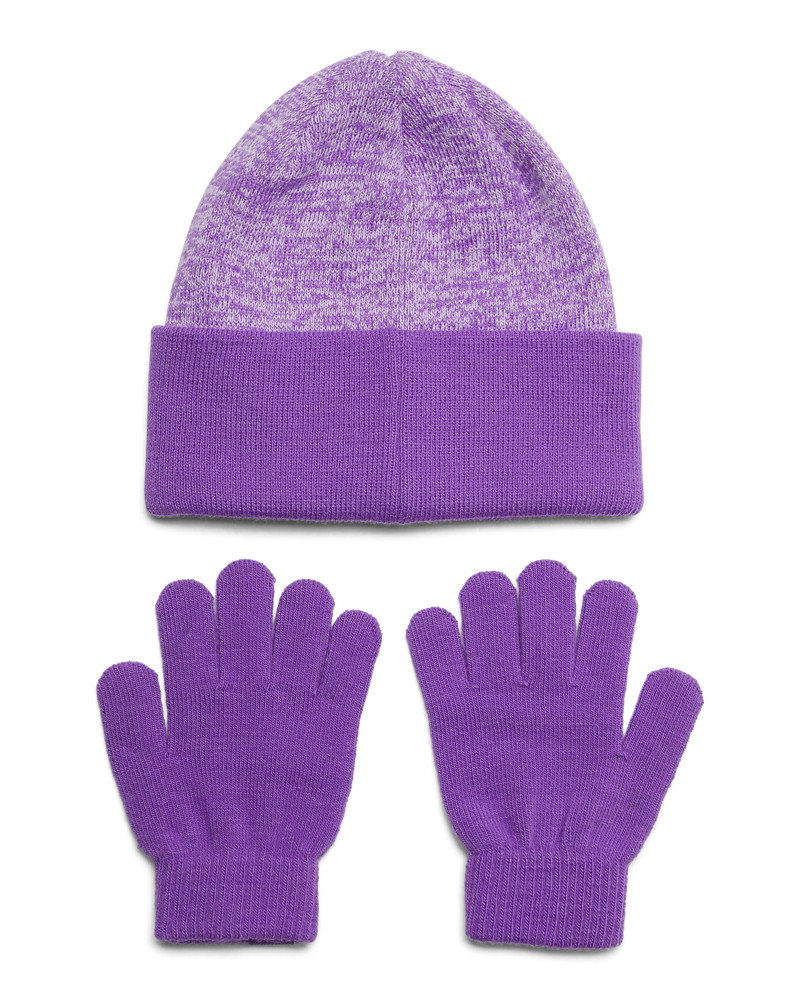 Girls' UA Beanie/Glove Combo 