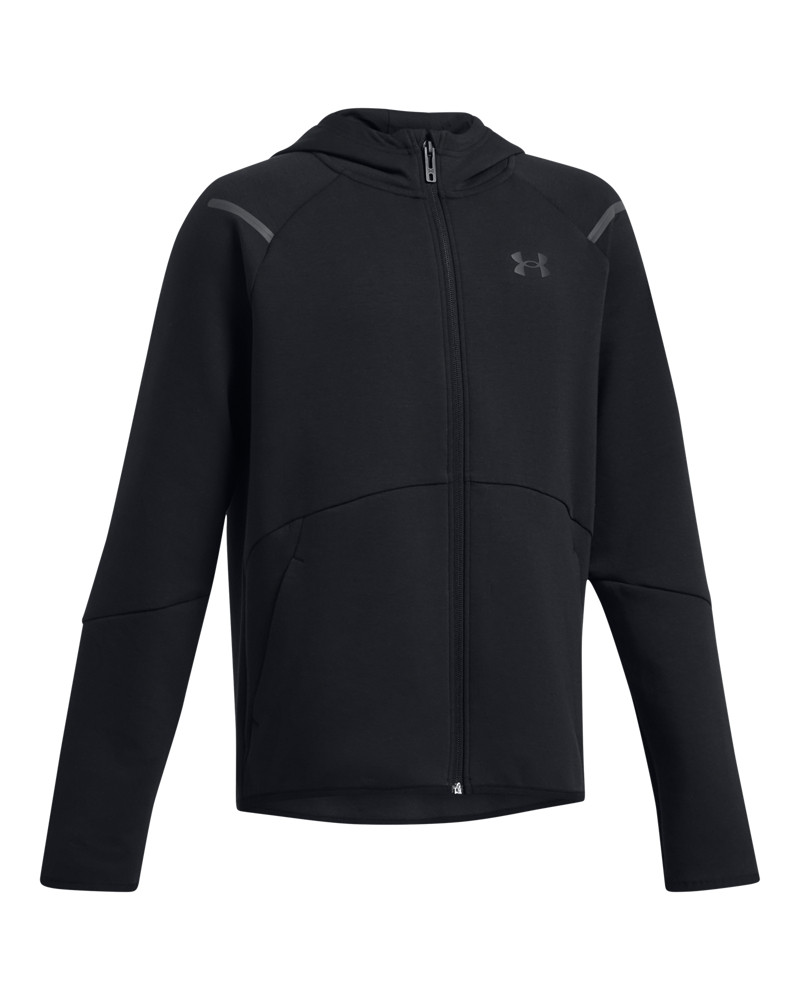UA Unstoppable Fleece Boys' Full-Zip 