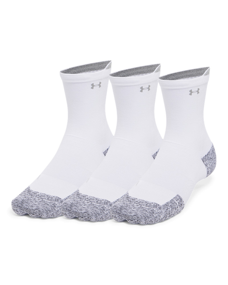 Unisex UA ArmourDry® Run Cushion 3-Pack Mid-Crew Socks 