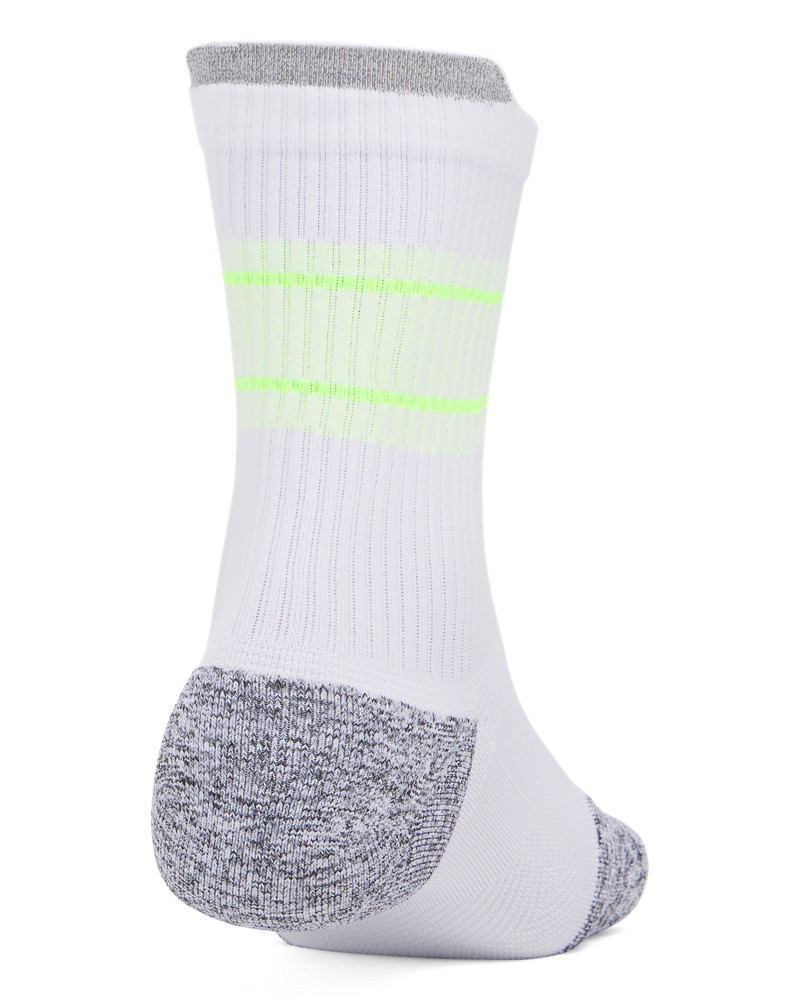 Unisex UA ArmourDry® Run Cushion 3-Pack Mid-Crew Socks 