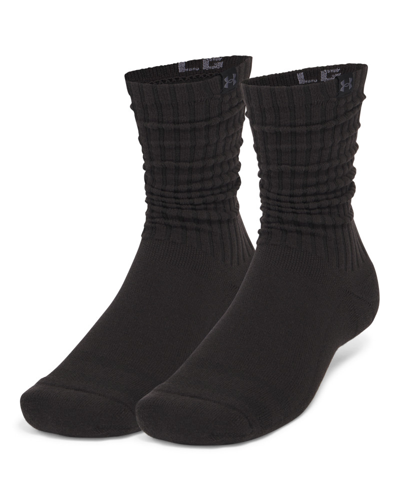 Unisex UA Sportstyle Cotton Scrunch 2-Pack Crew Socks 