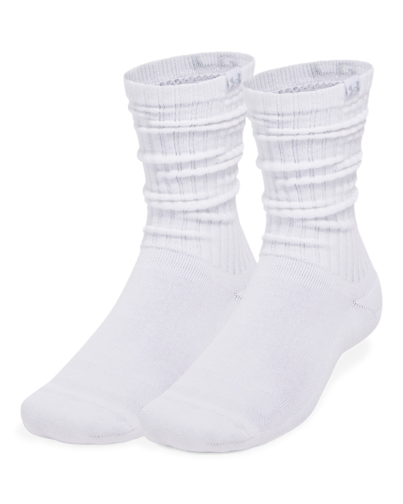 Unisex UA Sportstyle Cotton Scrunch 2-Pack Crew Socks 