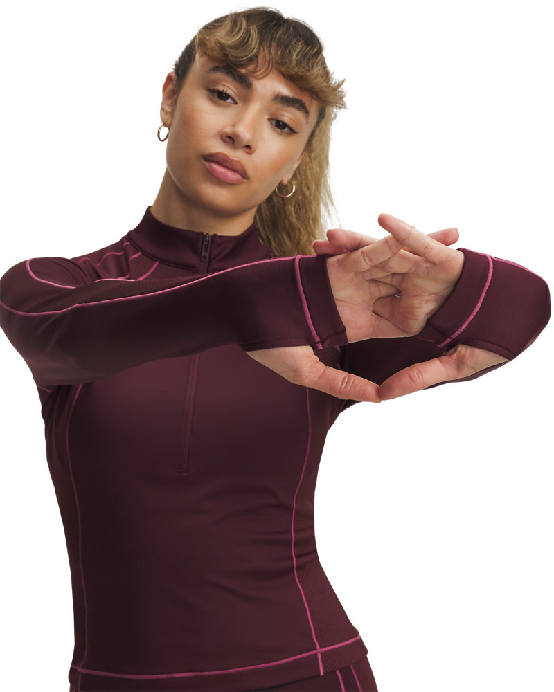 UA COLDGEAR NOVELTY 1/2 ZIP 